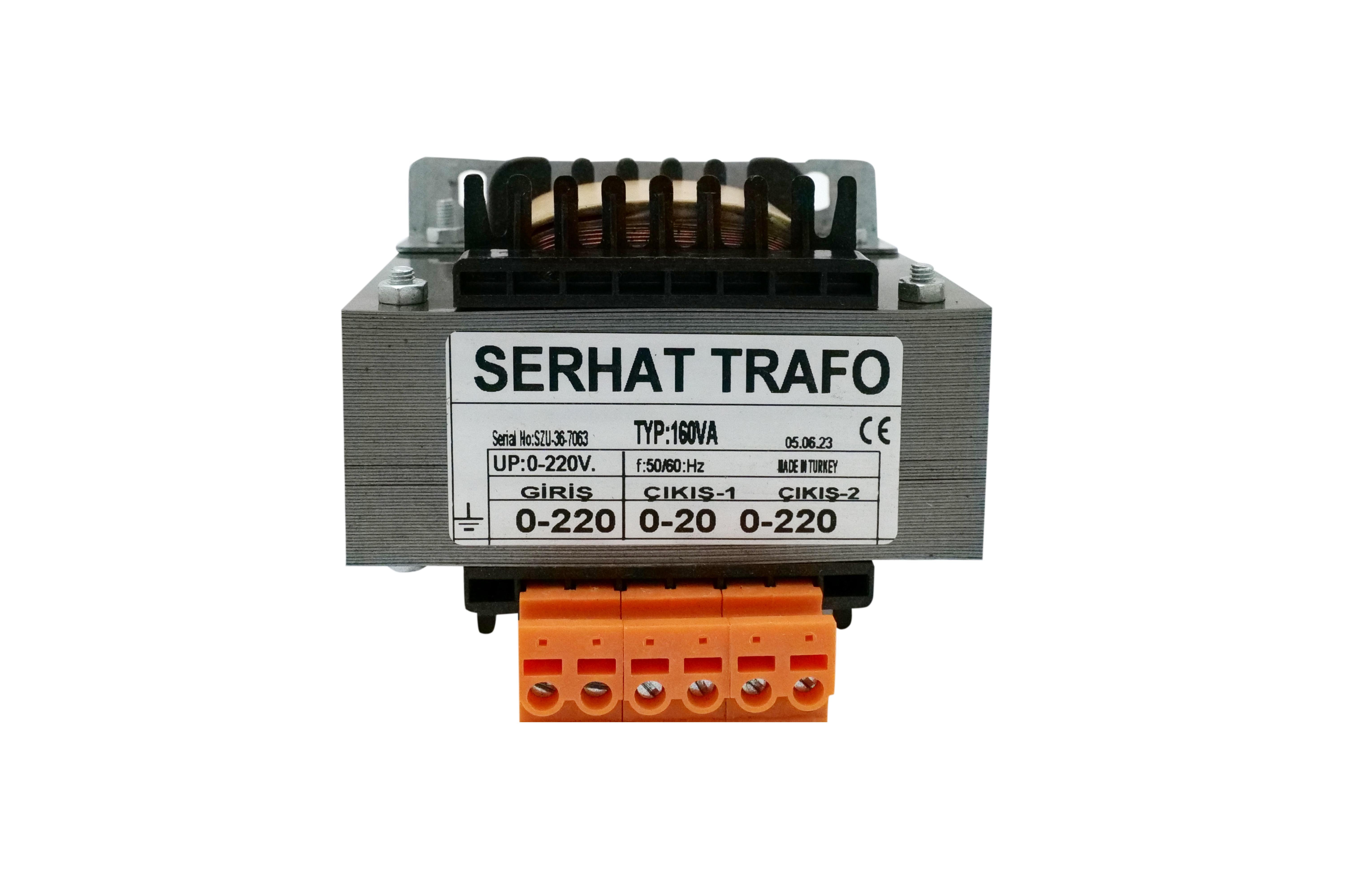 Asansör Tüm Ürünler (Elektrik, Elektronik, Mekanik, Hırdavat)DiğerPANO TRAFOSU 160VA