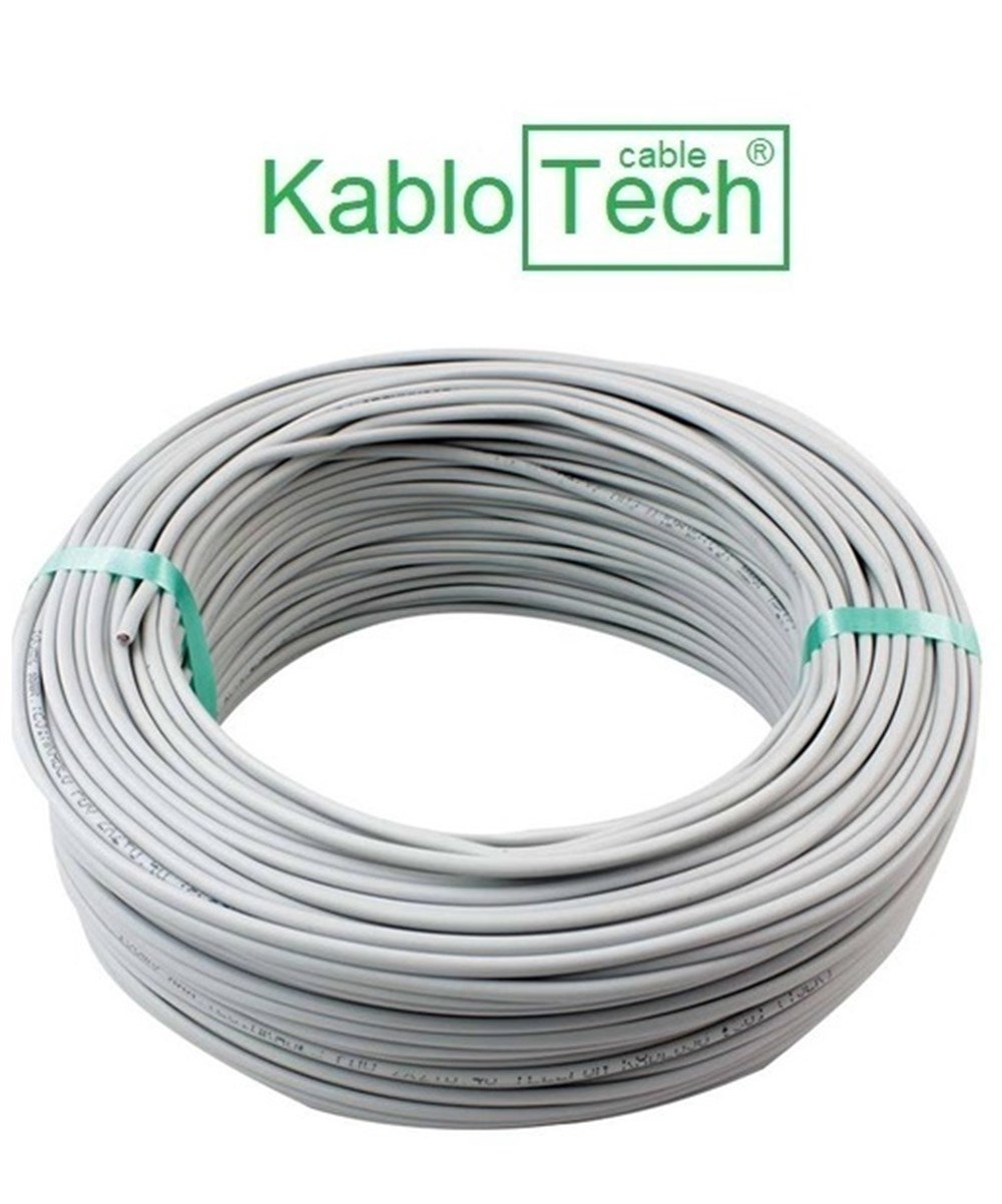 Kablo ve Kablo EkipmanlarıKabloTechKabloTech 4 Telli Telefon Kablosu 100 Metre Fiyatıdır