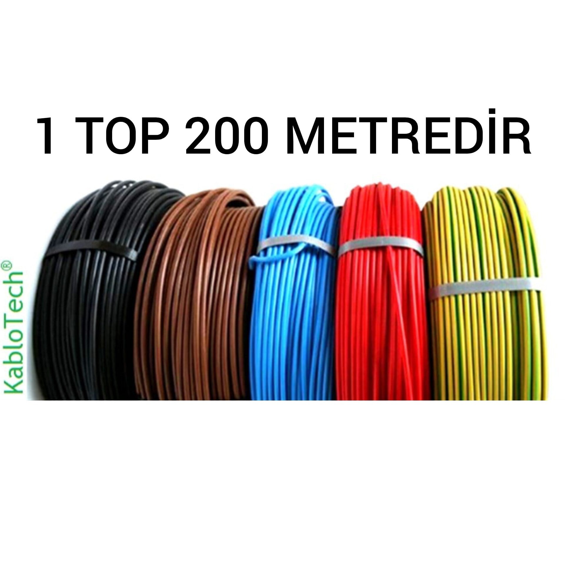 Kablo ve Kablo EkipmanlarıKabloTechKabloTech 0,75 Nyaf Kablo (200 Metre Fiyatıdır)