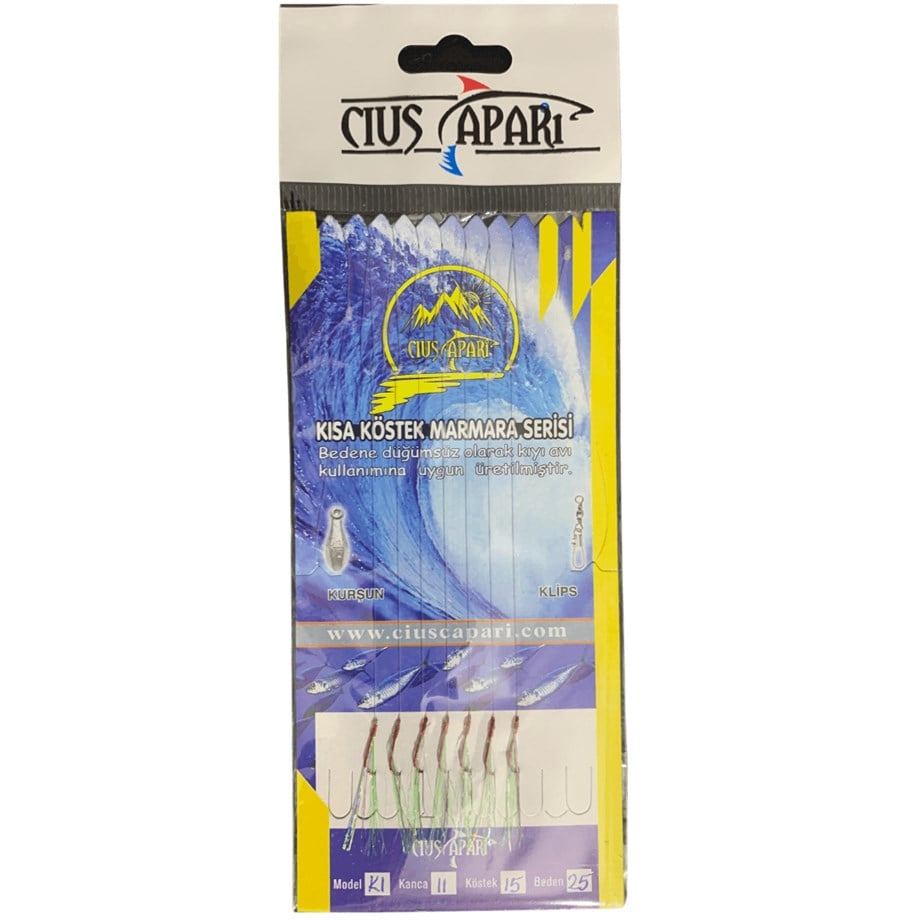 Cius Çapari K1 (7 Li) Kırmızı İğne