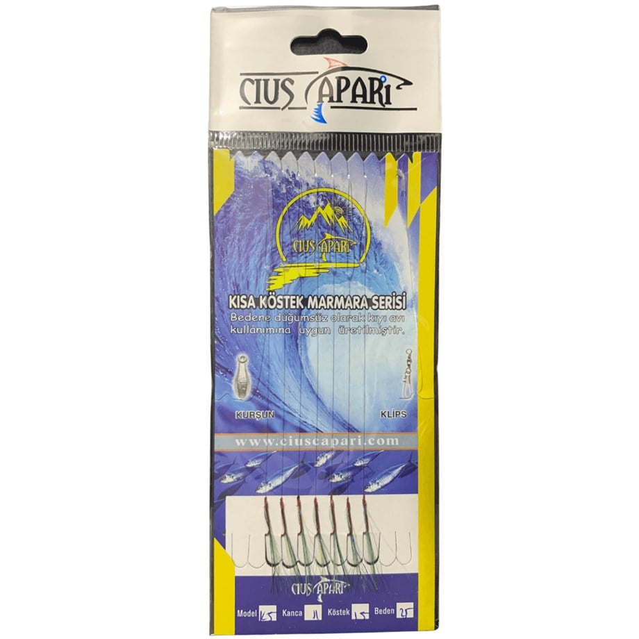 Cius Çapari K5 (7 Li) Kırmızı İğne