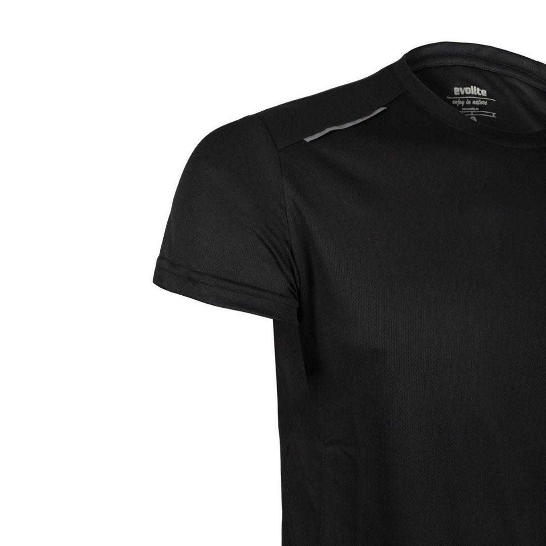 Evolite Netdry Termal T-Shirt - Siyah S