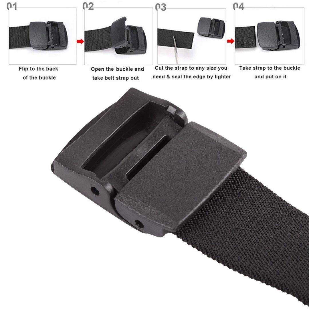 Evolite Outdoor Stretch Kemer 4cm Siyah