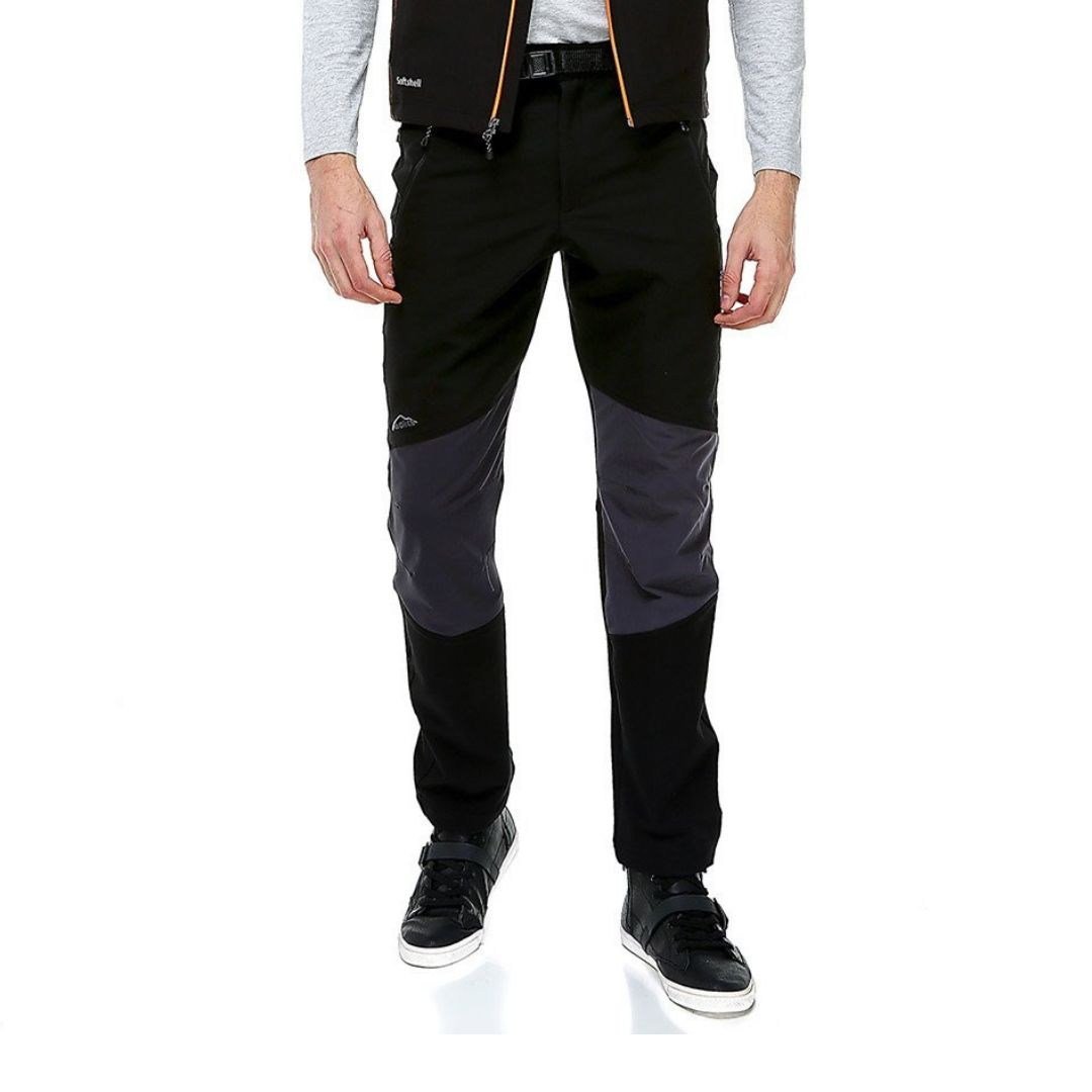 Evolite Point Softshell Erkek Pantolon - Siyah/Gri XL