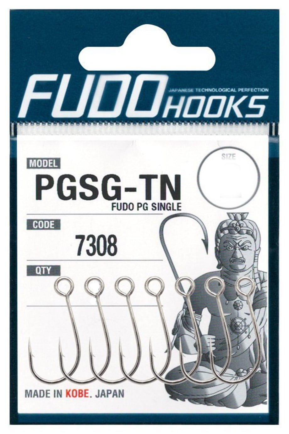 Fudo 7308 PG Single Galvaniz Sahte İğnesi