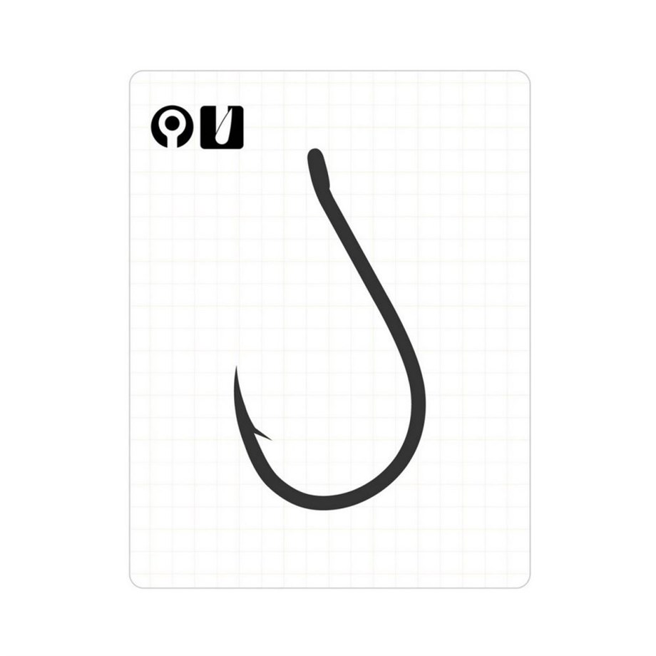 Fudo Chinu W/Ring 1001 Black Nikel Olta İğnesi
