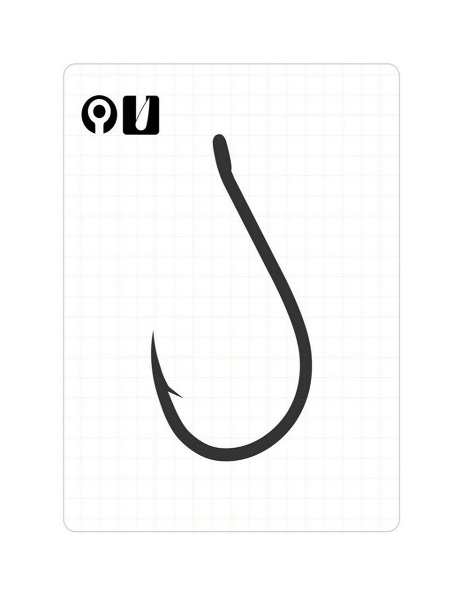 Fudo Chinu W/Ring 1001 Black Nikel Olta İğnesi