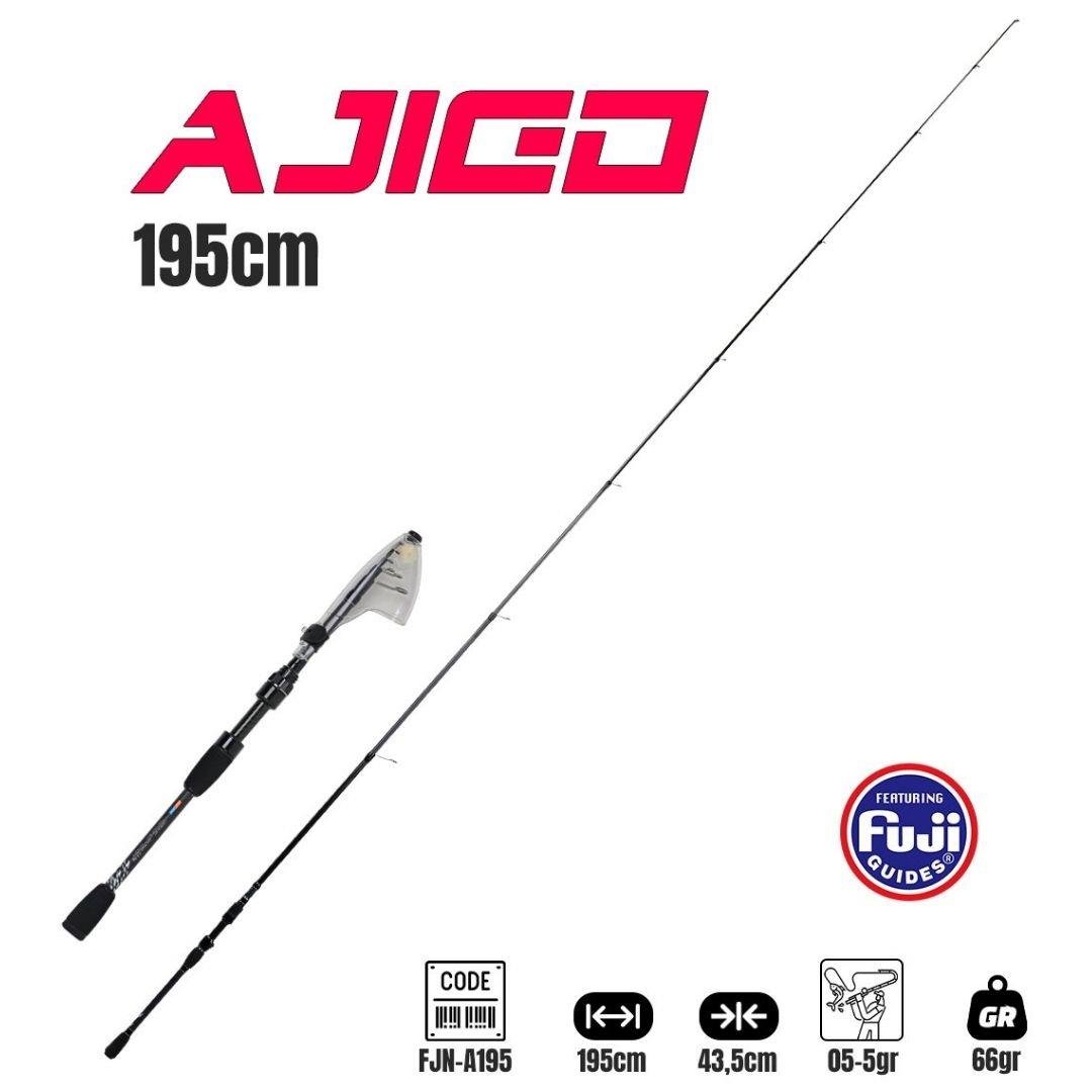 Fujin Ajigo 195cm 05-5gr Teleskopik LRF Kamışı