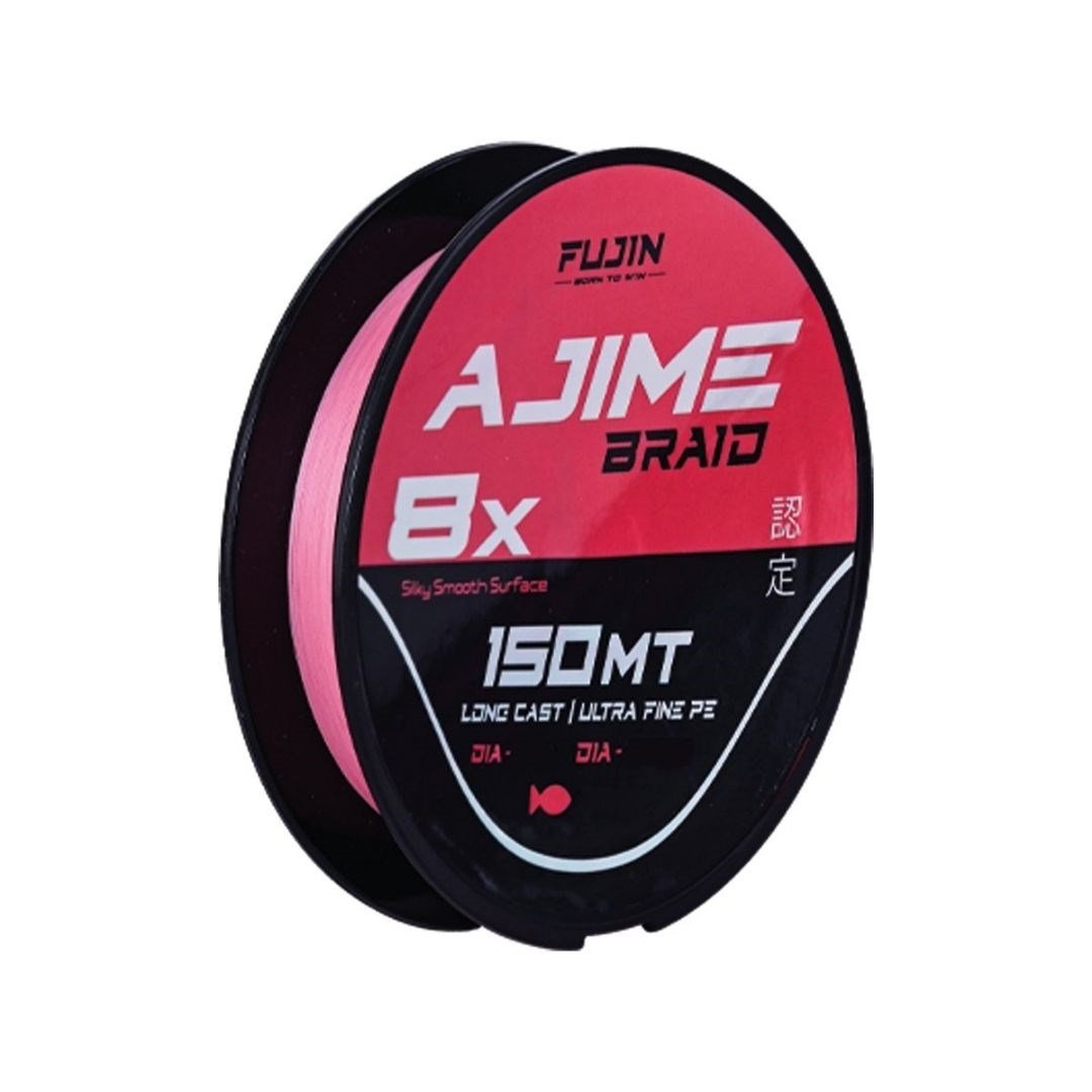Fujin Ajime Braid 8x 150mt Pink İp 0,10 mm