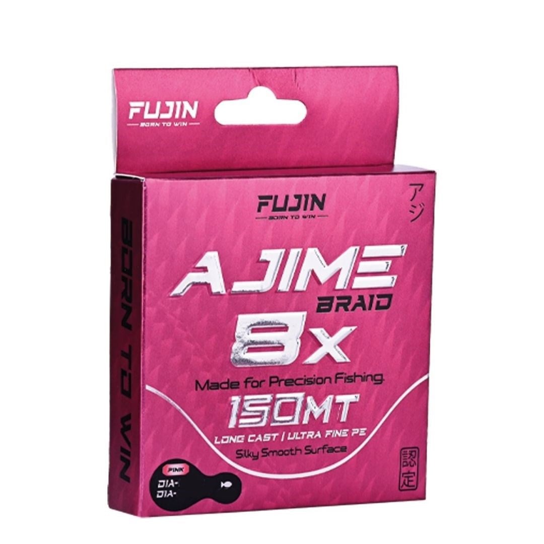 Fujin Ajime Braid 8x 150mt Pink İp 0,10 mm