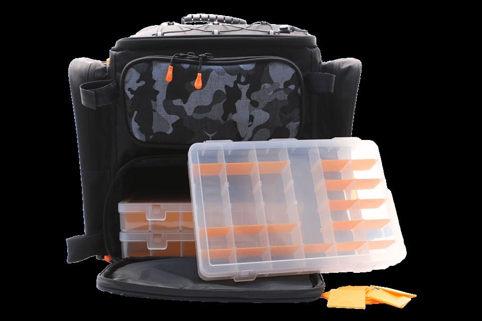 Fujin Black Camo Back Pack - Balıkçı Sırt Çantası