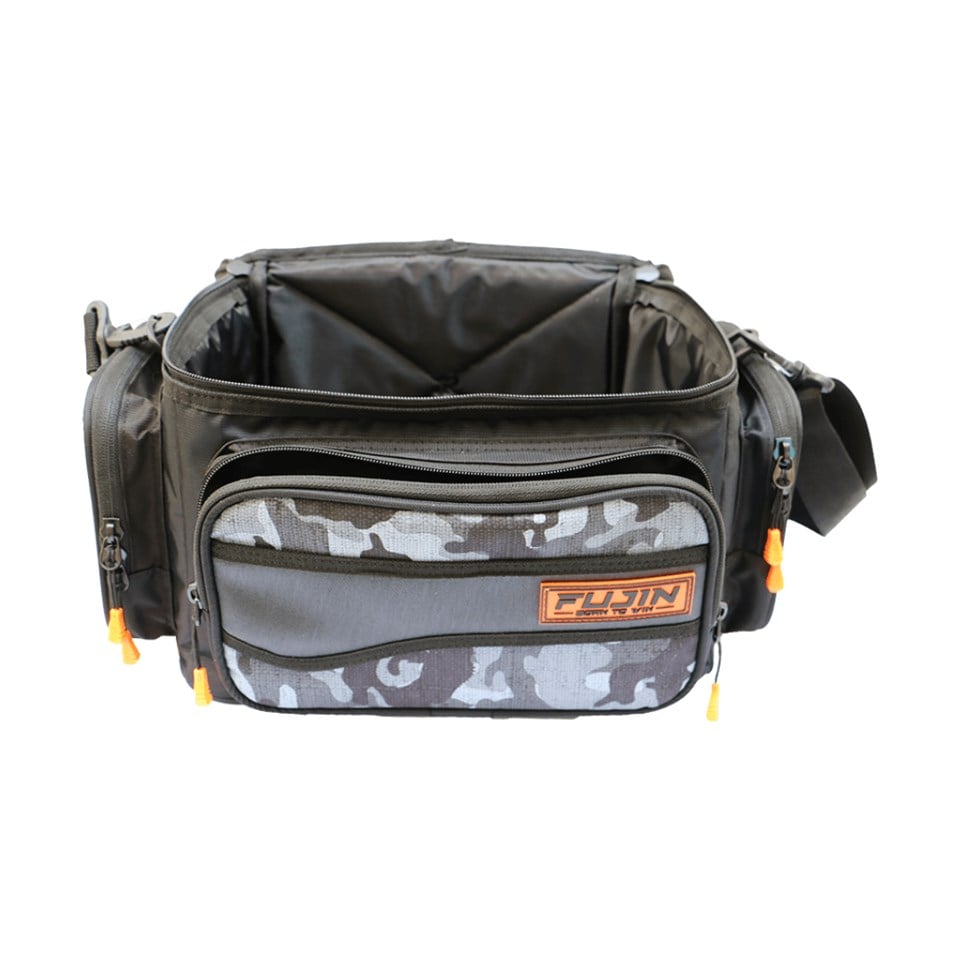 Fujin Black Camo Helper Bag - Balıkçı Çantası