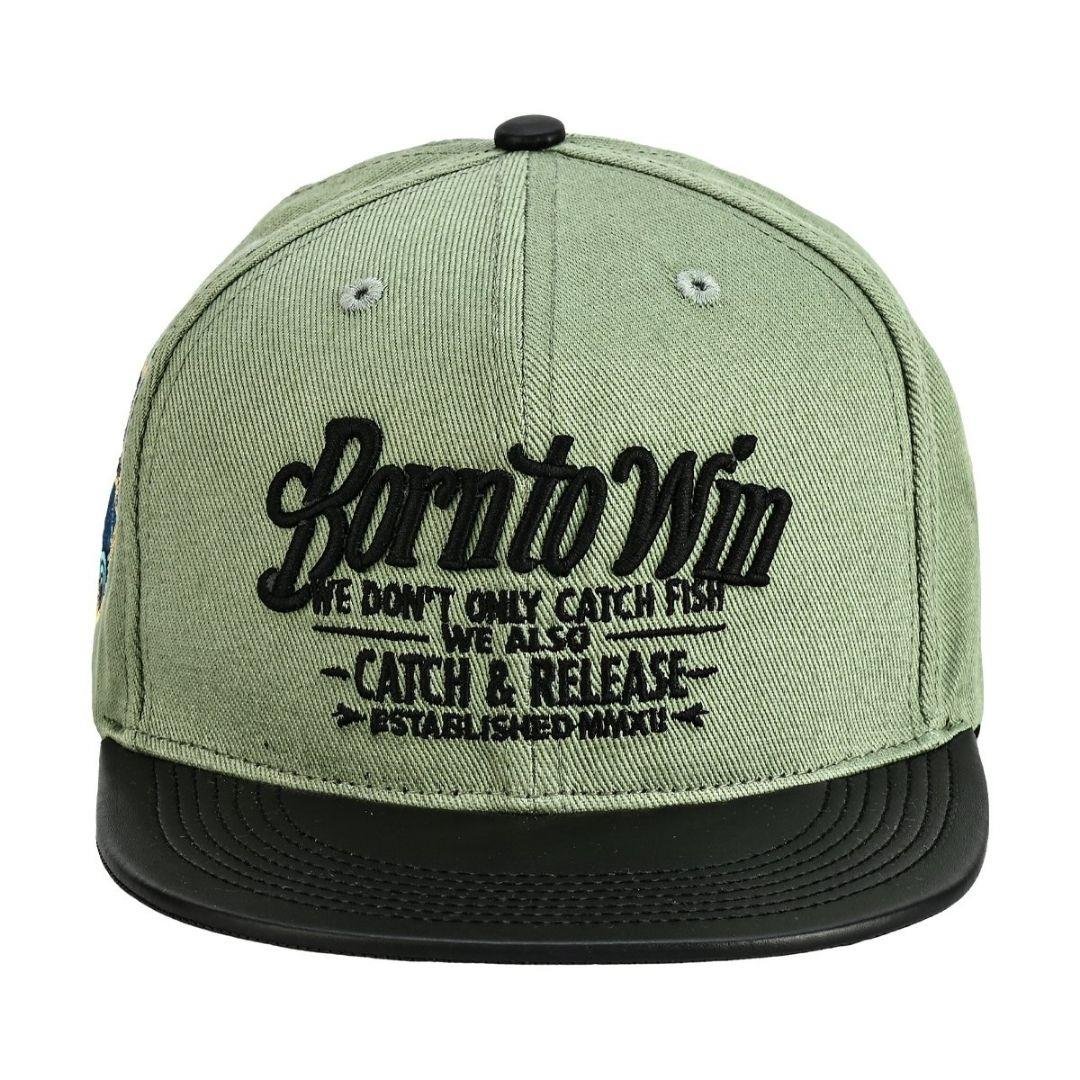 Fujin BTW Leather Visor Şapka Light Green