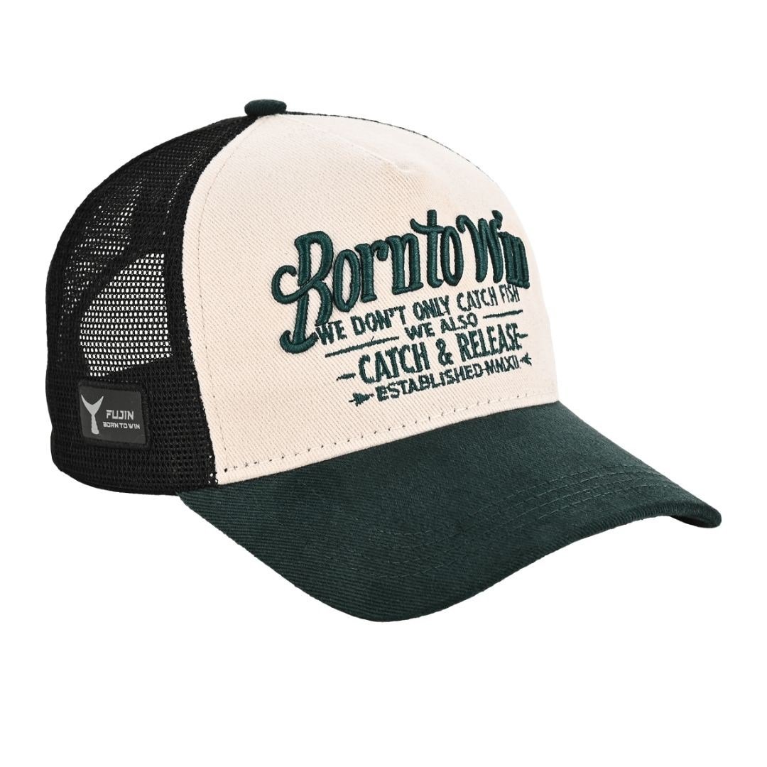 Fujin BTW Trucker Şapka Beige Green