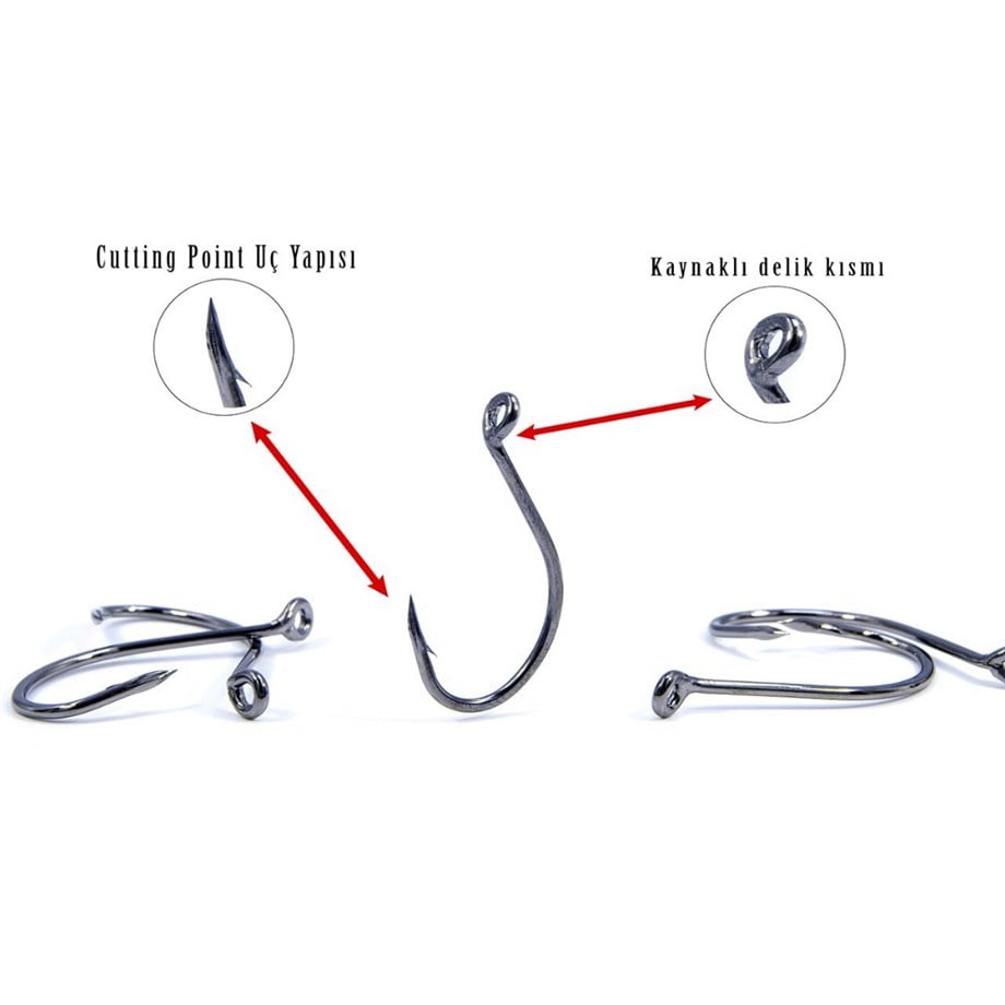 Fujin Cut Sww Kaynaklı Octopus İğnesi FJCSSW-BN