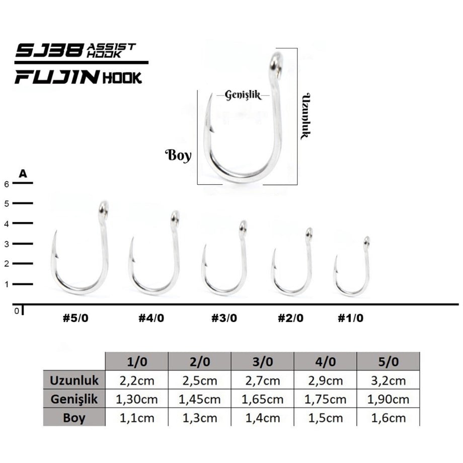 Fujin FJSJ38-NI Nickel Kaynaklı Asist İğnesi