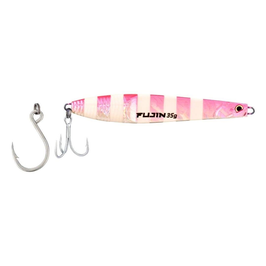 Fujin Jigeer 35gr 105mm Kaşık Yem MT02 Pink Zebra Glow