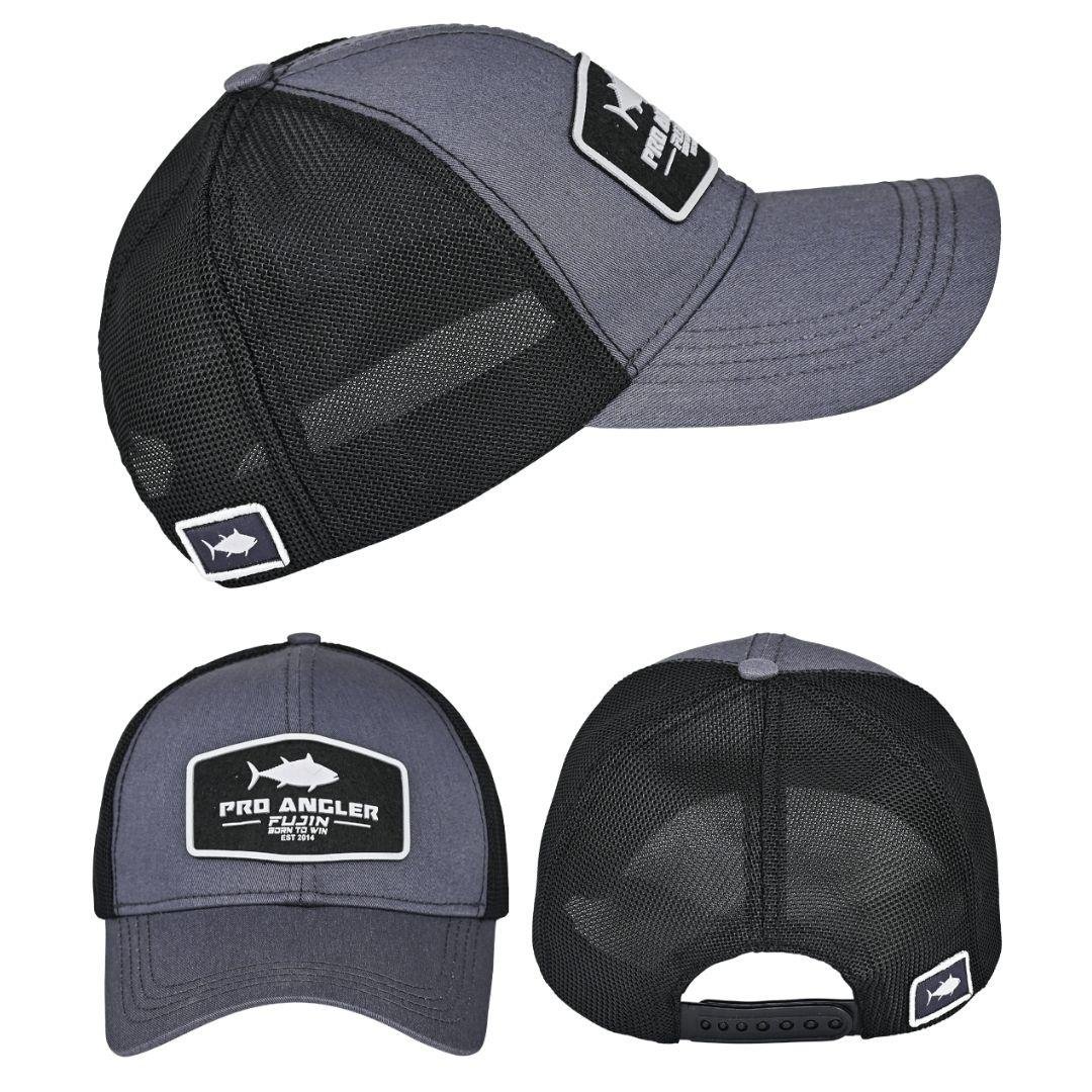 Fujin Pro Angler Grey + Grey Bench Şapka