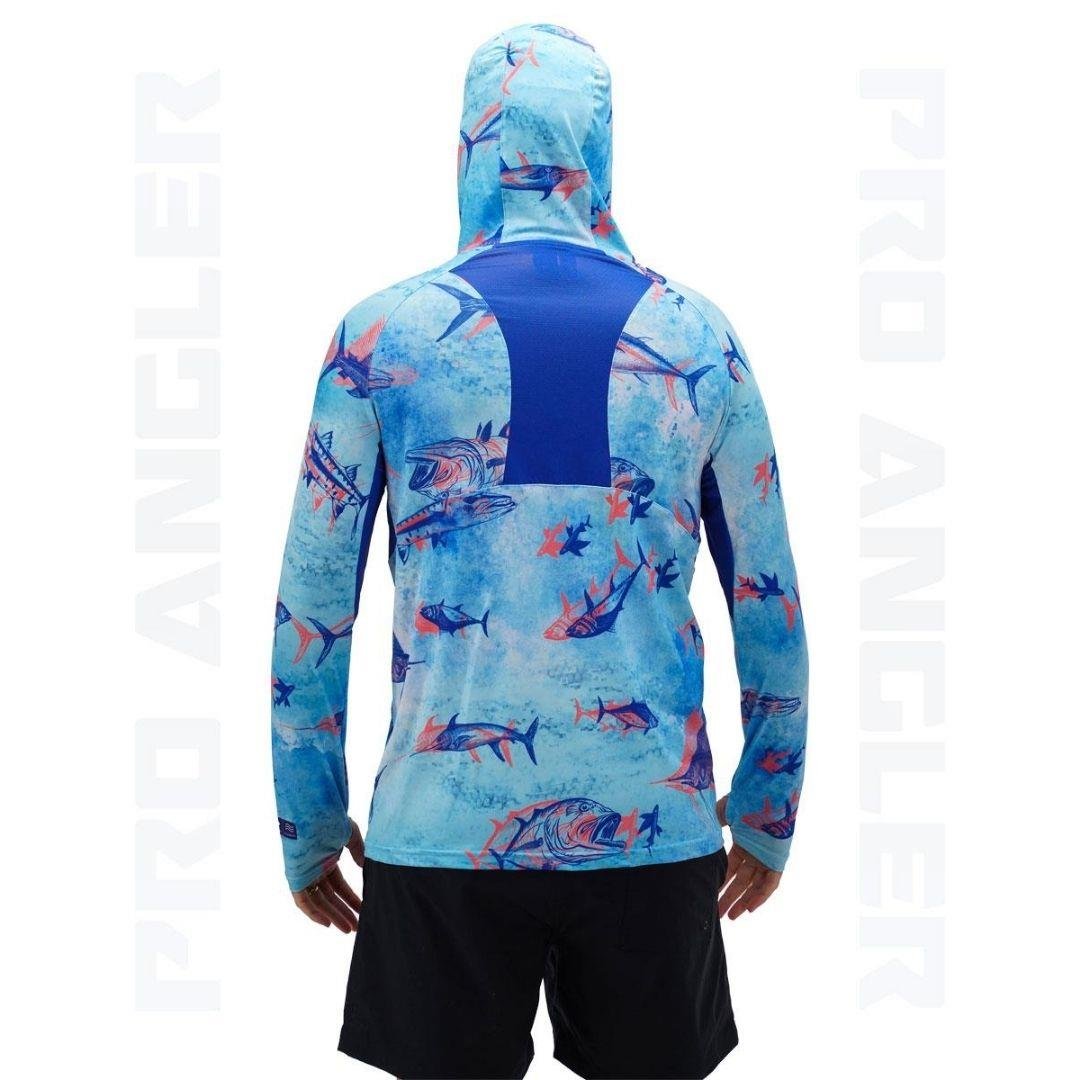 Fujin Pro Angler S24 Buff&Hoodie Echo Fish Medium (M)