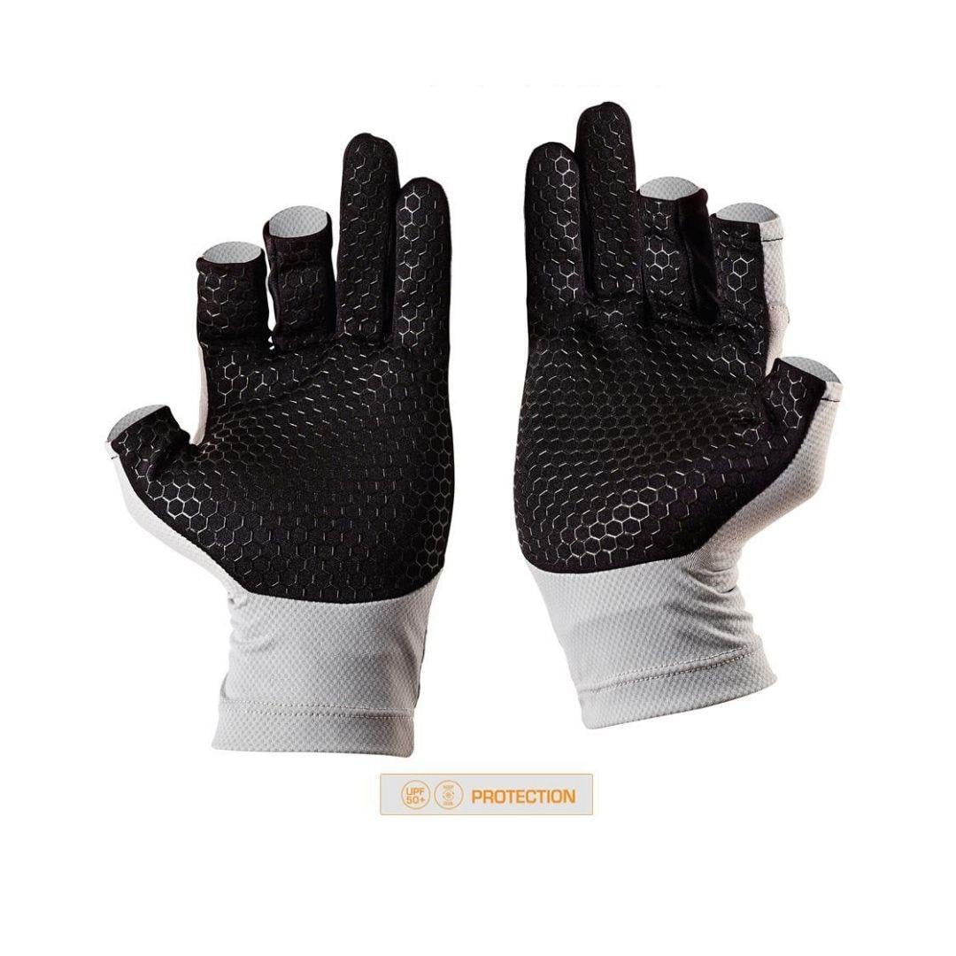 Fujin Pro Angler S24 Summer Gloves Grey M/L