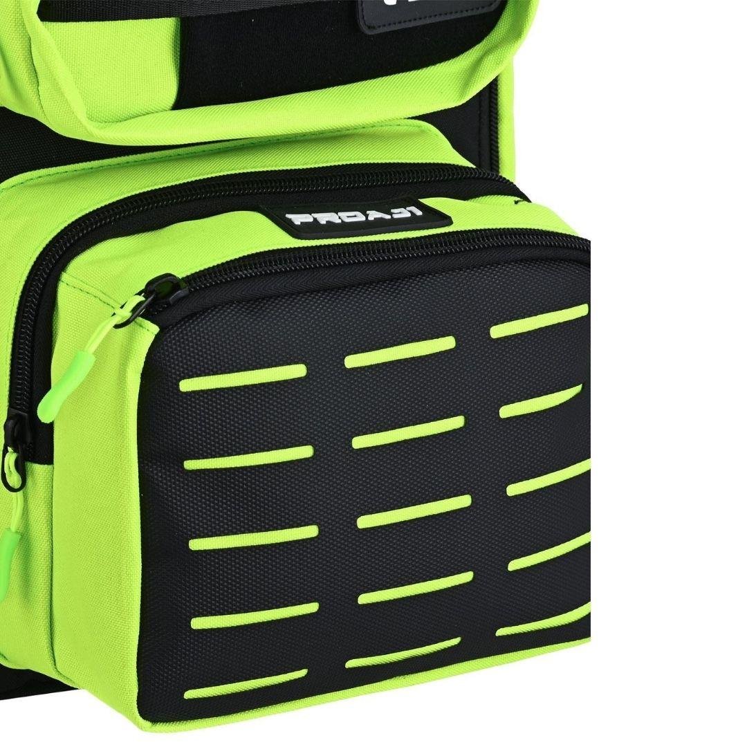 Fujin ProAji Back Pack Black Lime Balıkçı Sırt Çantası