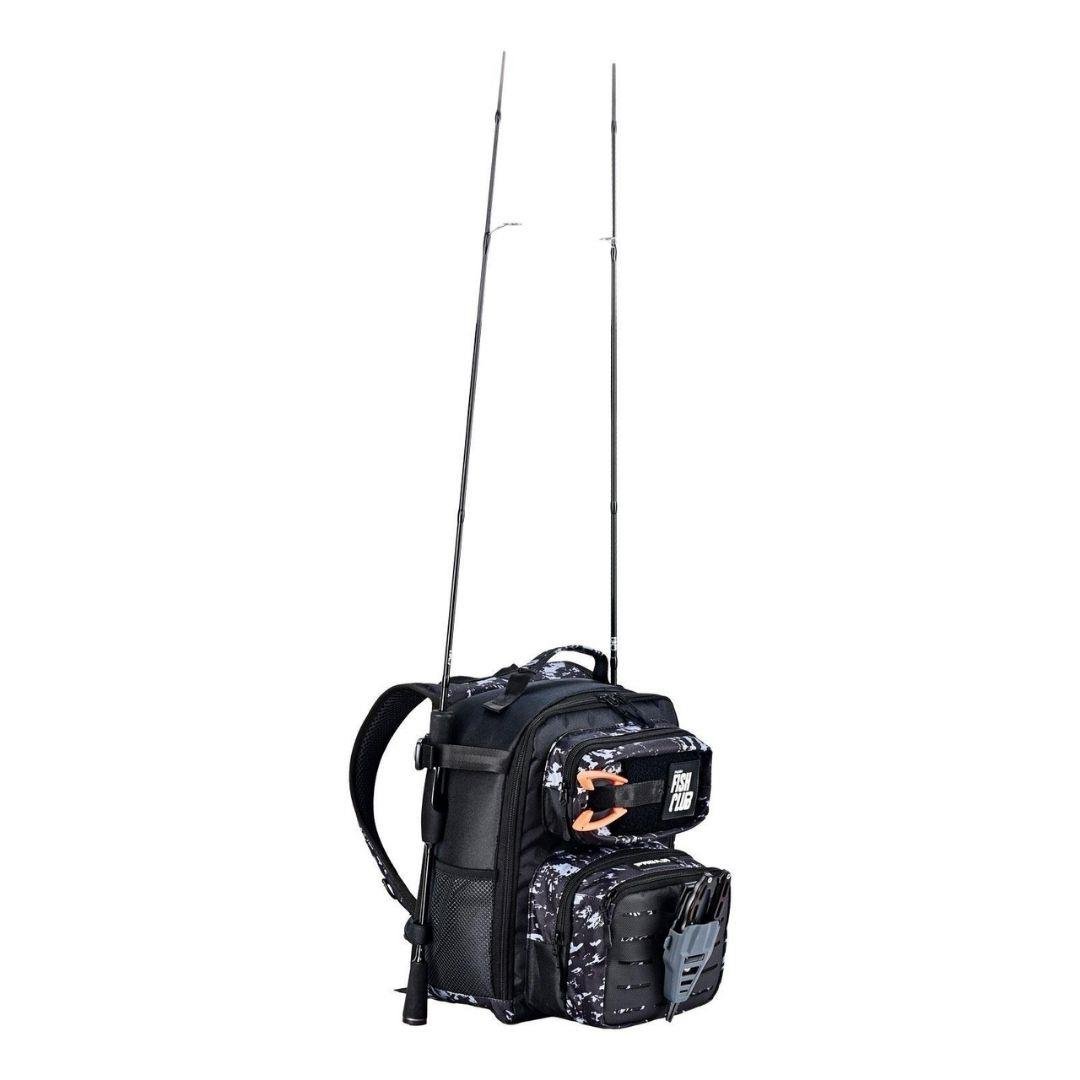 Fujin ProAji Back Pack Black Lime Balıkçı Sırt Çantası