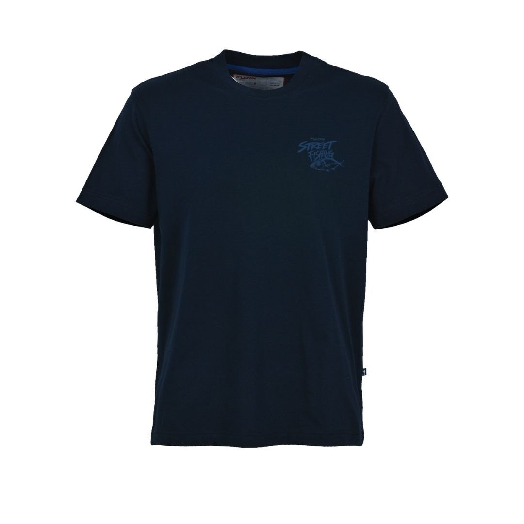 Fujin S26 Street Fishing T-Shirt Dark Navy XXLarge (XXL)