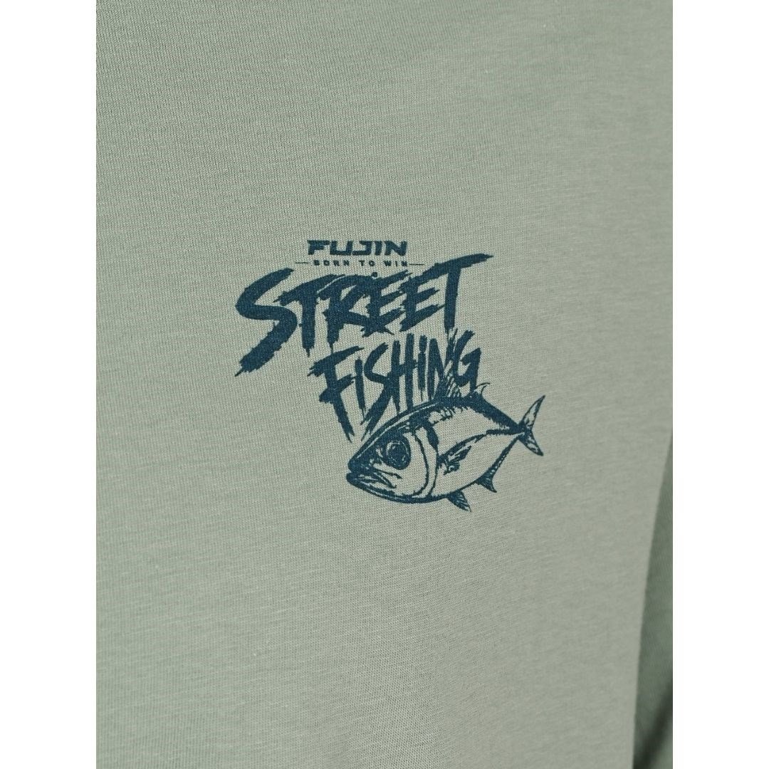 Fujin S26 Street Fishing T-Shirt Green Medium (M)