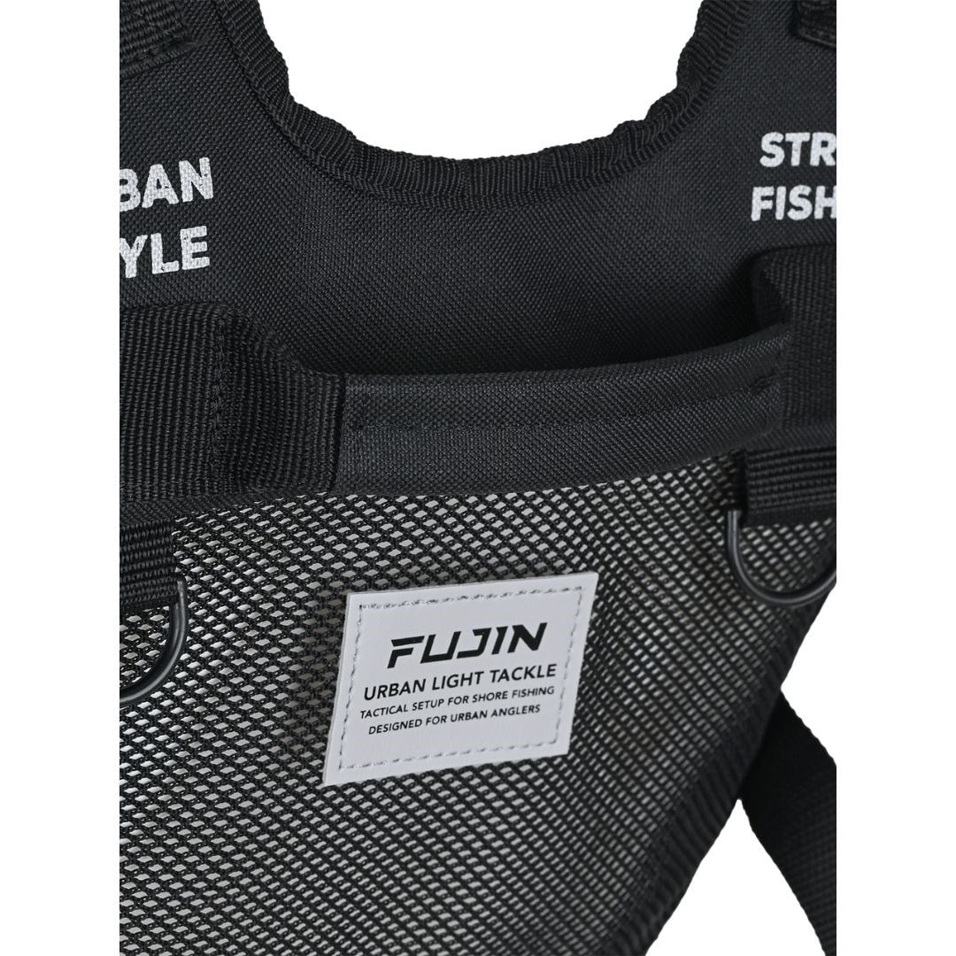 Fujin Tactical Vest Black Balıkçı Çantası