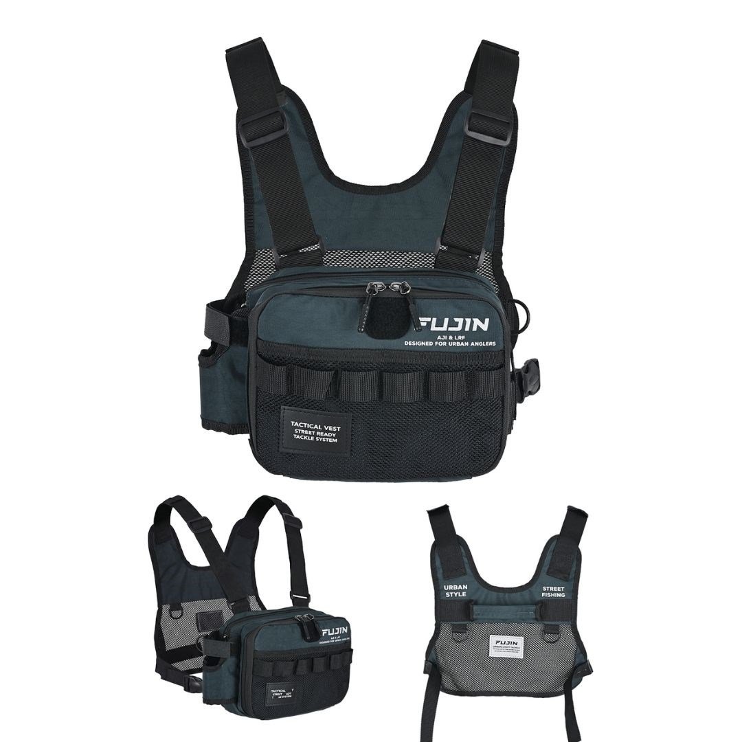 Fujin Tactical Vest Indigo Balıkçı Çantası
