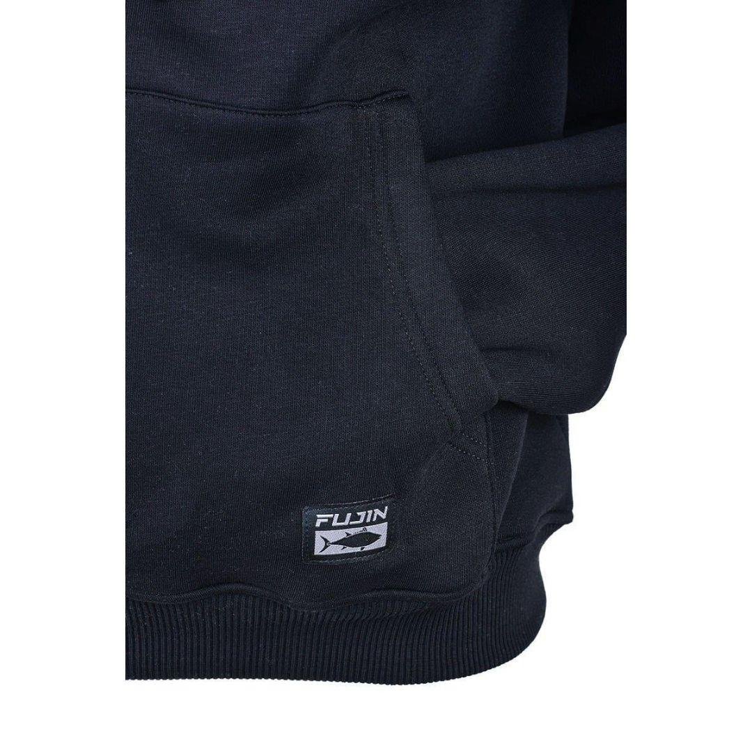Fujin Tuna Hoodie Black Sweatshirt Kadın Small (S)