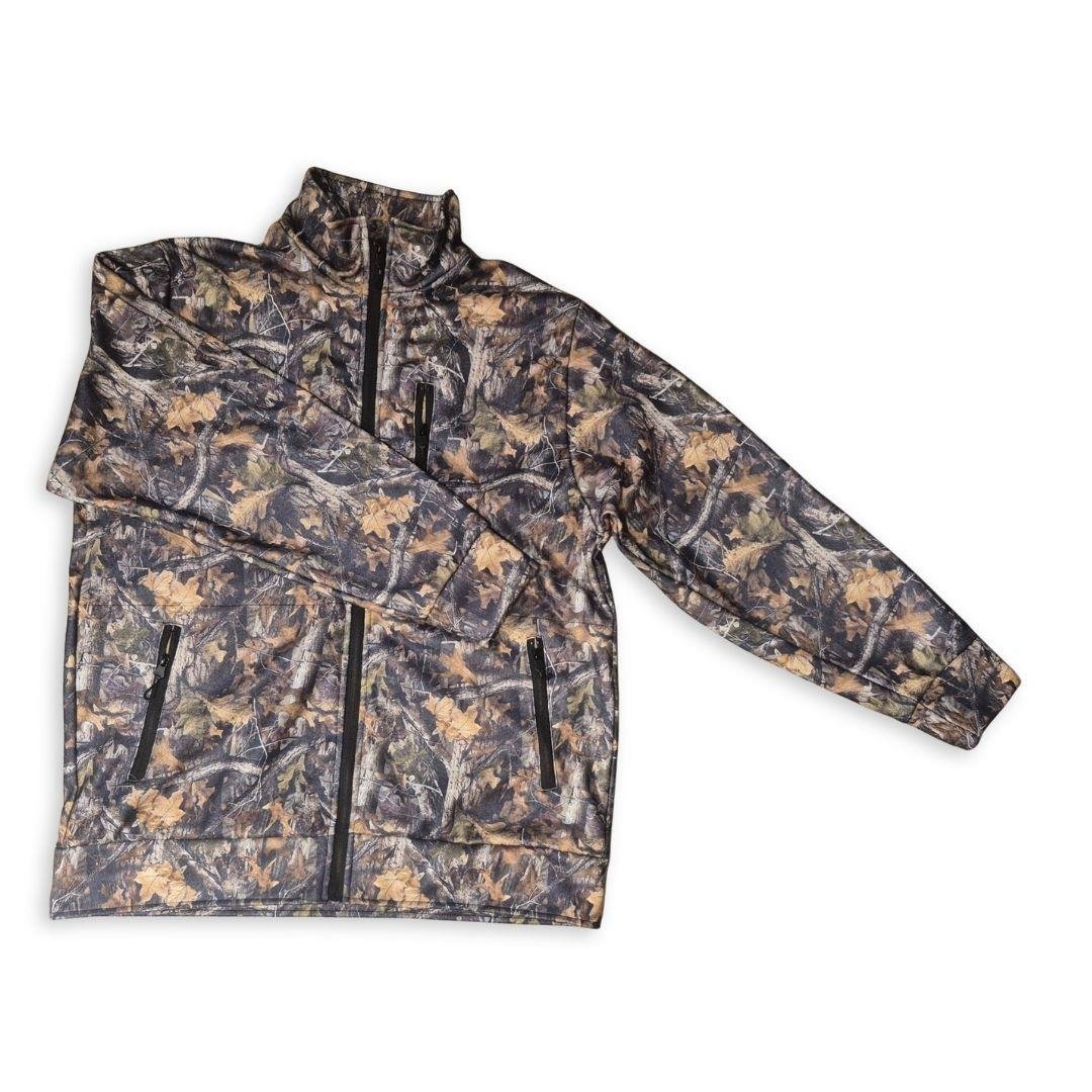 HardStone Bol Kesim Meşe Desen Oversize Polar Mont M