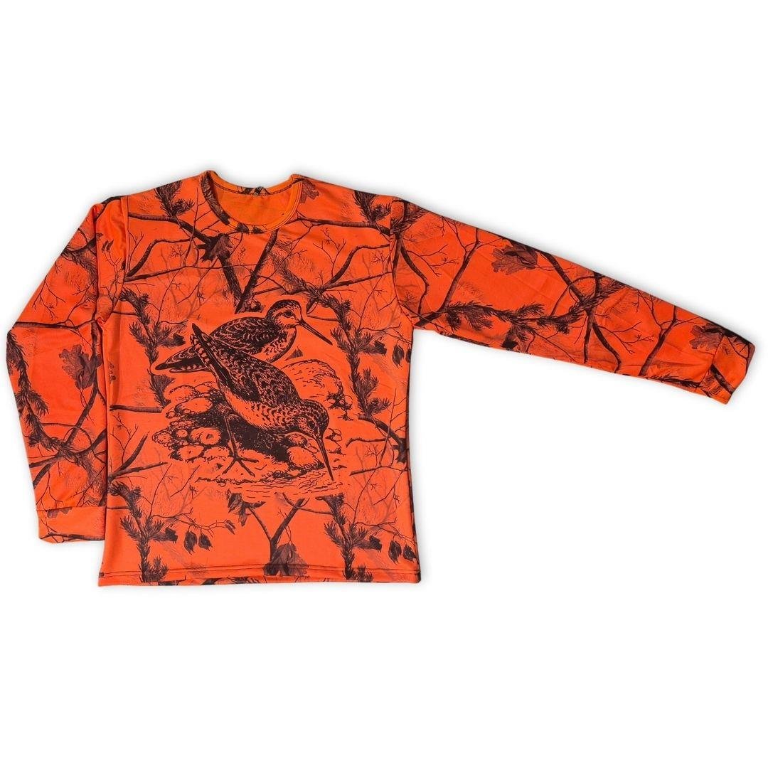 HardStone Neon Turuncu Dijital Baskı Çulluk 3XL