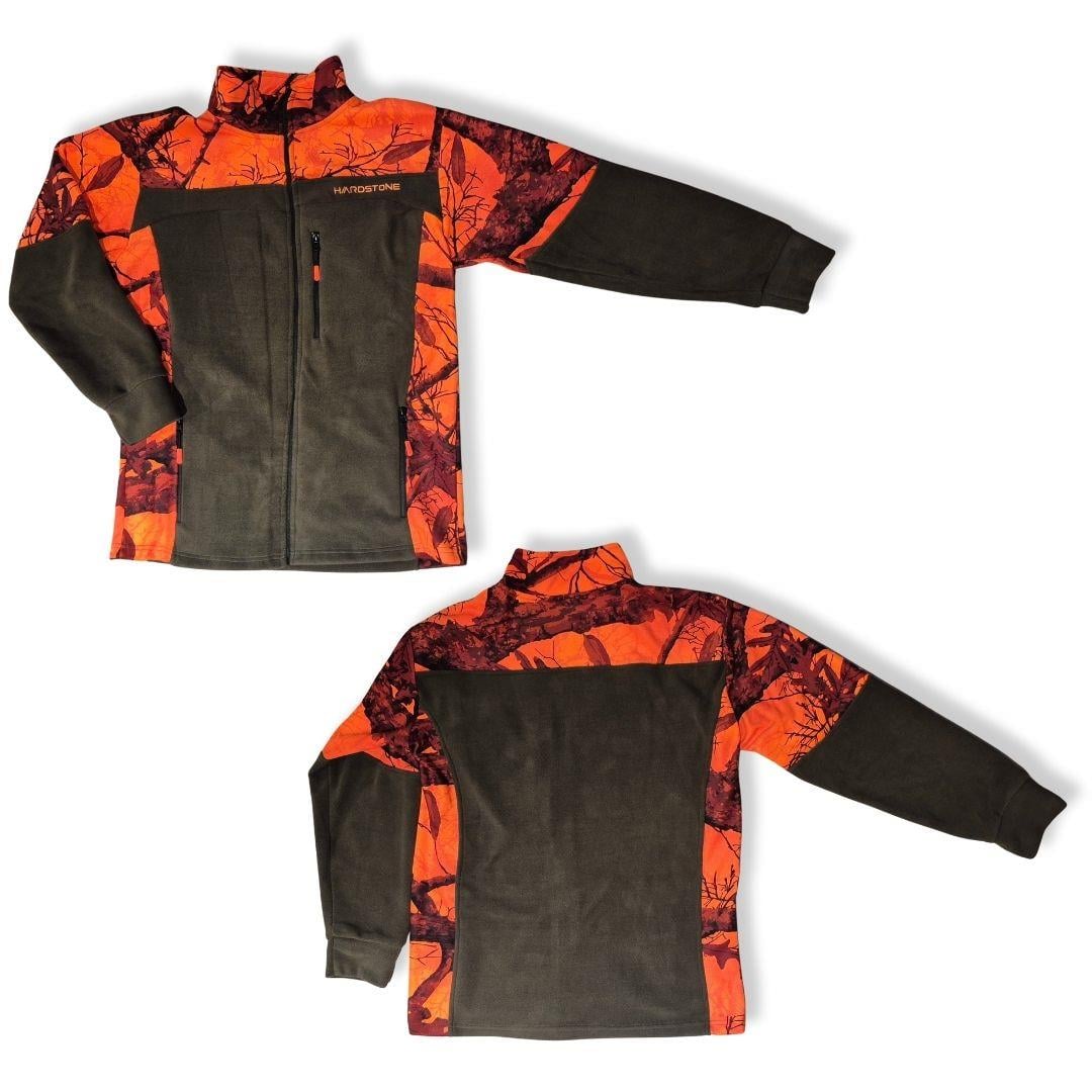 HardStone Turuncu Yeşil Polar Mont M