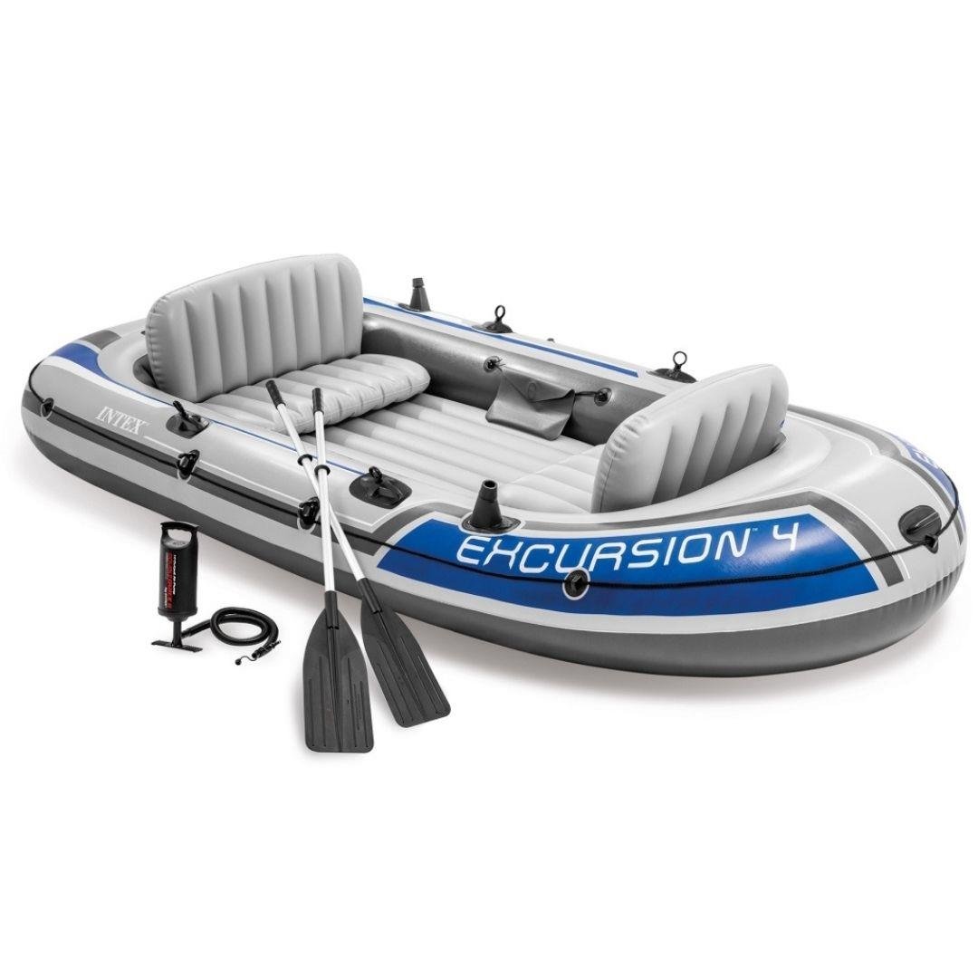 Intex Excursion 4 Bot Set (Kürek Ve Pompa) 315x165x43 cm