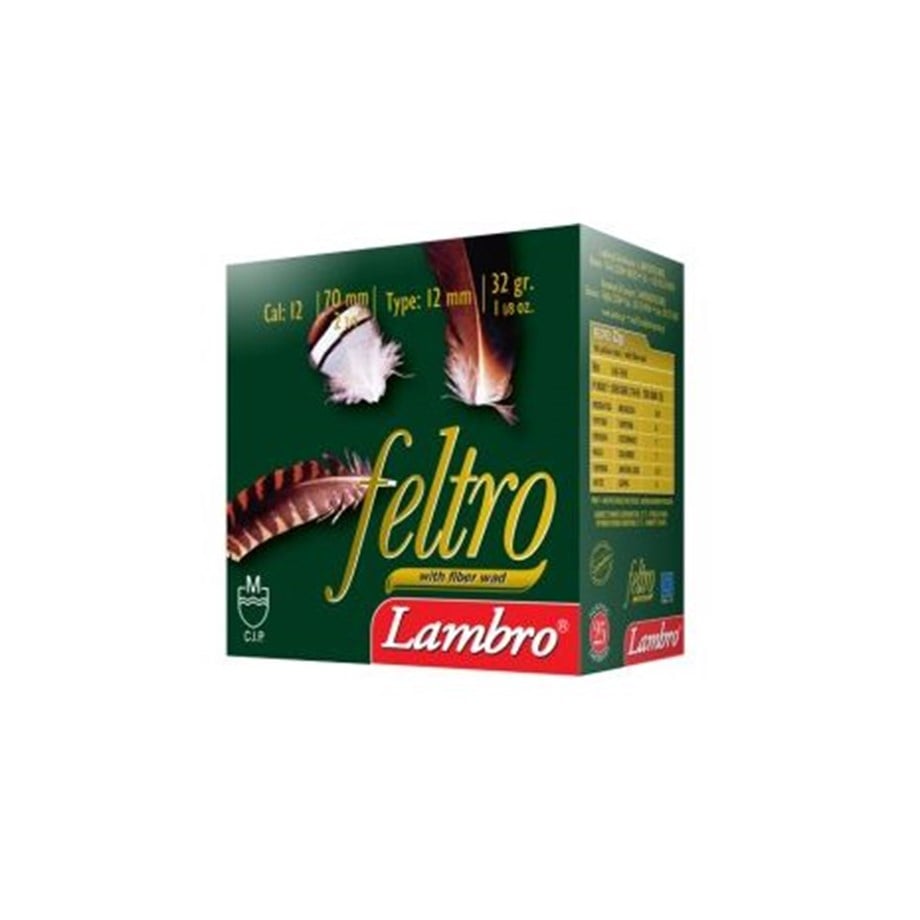 Lambro Feltro 12 Cal 32 Gr Av Fişeği