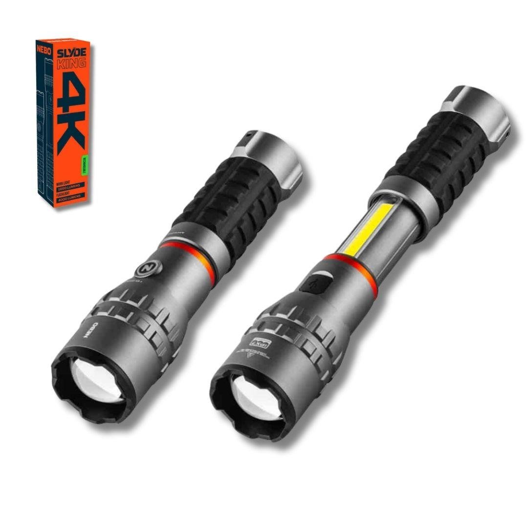 Nebo Slyde King 4K Şarjlı Fener