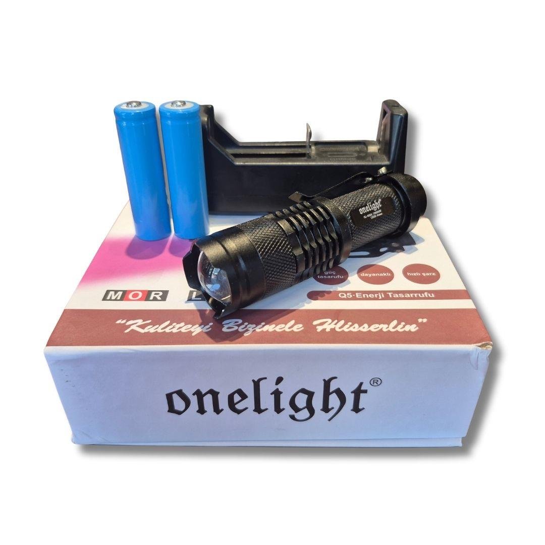 Onelight Mor Ledli UV El Feneri
