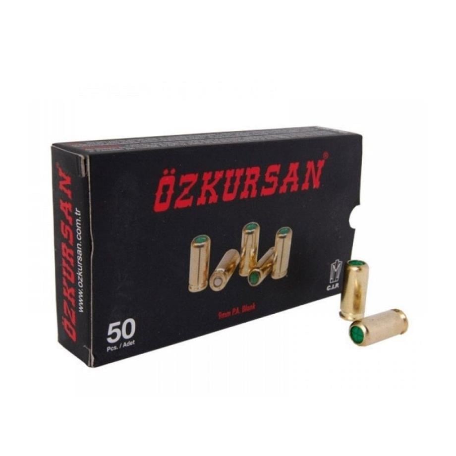 Özkursan Kurusıkı Ses Mermisi 9mm Sarı