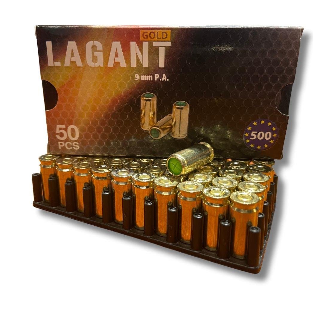 Özkursan Lagant Gold  Kurusıkı Ses Mermisi 9mm Sarı