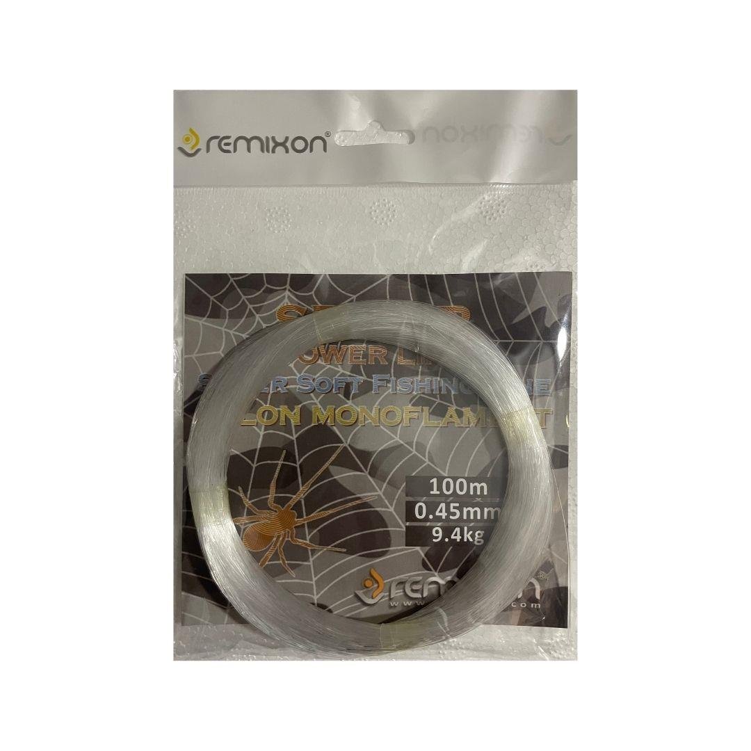 Remixon Spider Poşet Monofilament Misina 100 Mt 0,45mm