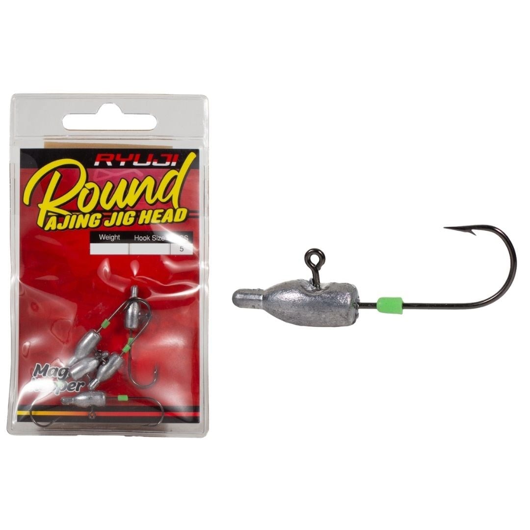 Ryuji Round Ajing Jig Head 2.5gr No:6 (5 Adet)