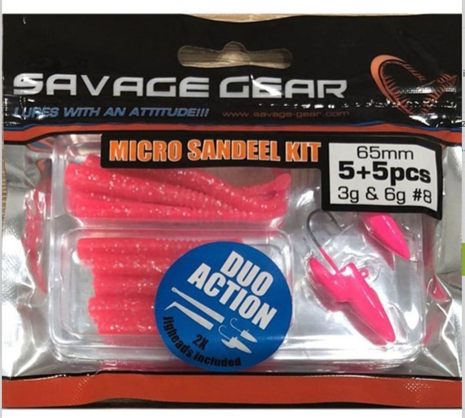 Savage Gear Lrf Micro Sandeel Kit 12 Ad (1+1.5+5)