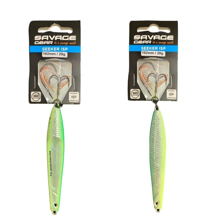 Savage gear Seeker Isp 102mm 28g Suni Yem 02-Fluo UV Green Yellow