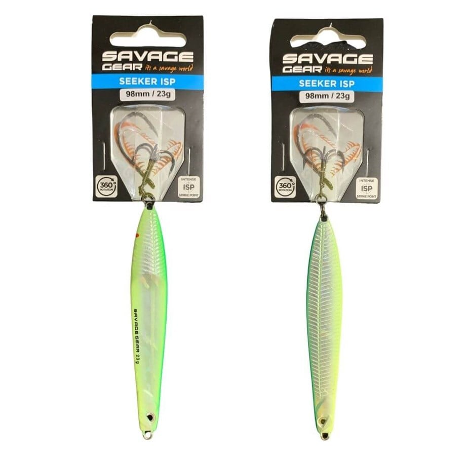 Savage gear Seeker Isp 98mm 23g Suni Yem 02-Fluo UV Green Yellow