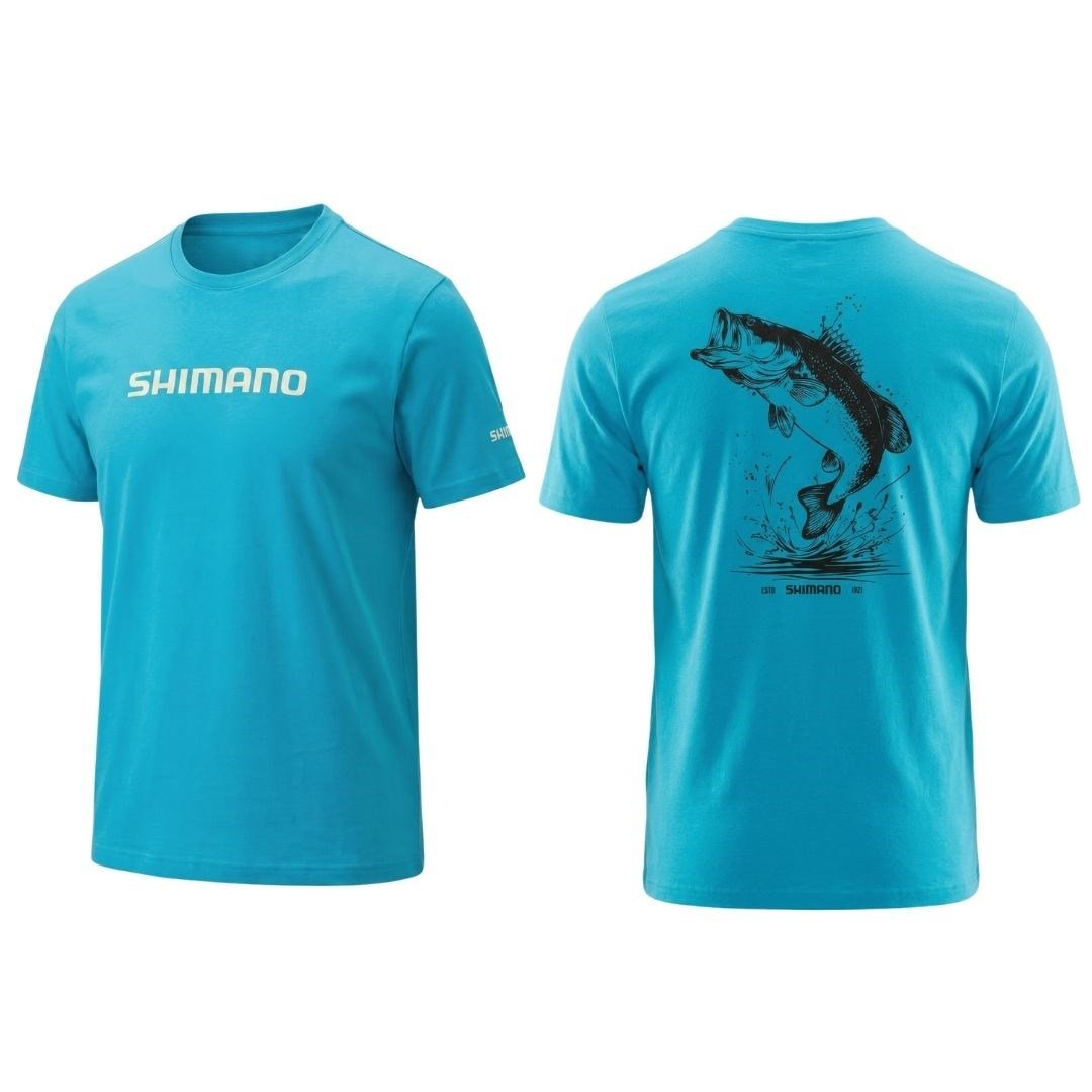 Shimano Blue Sea Bass T-Shirt (XL)