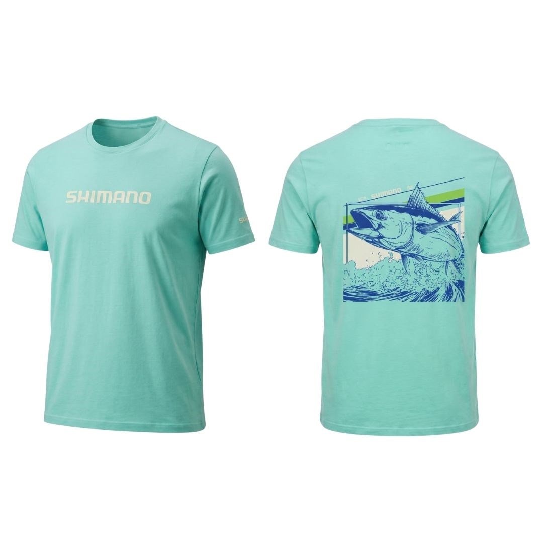 Shimano Mint Tuna T-Shirt (L)