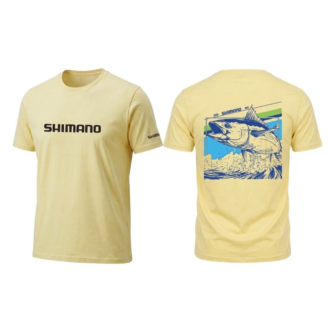 Shimano Sarı Tuna T-Shirt (S) 