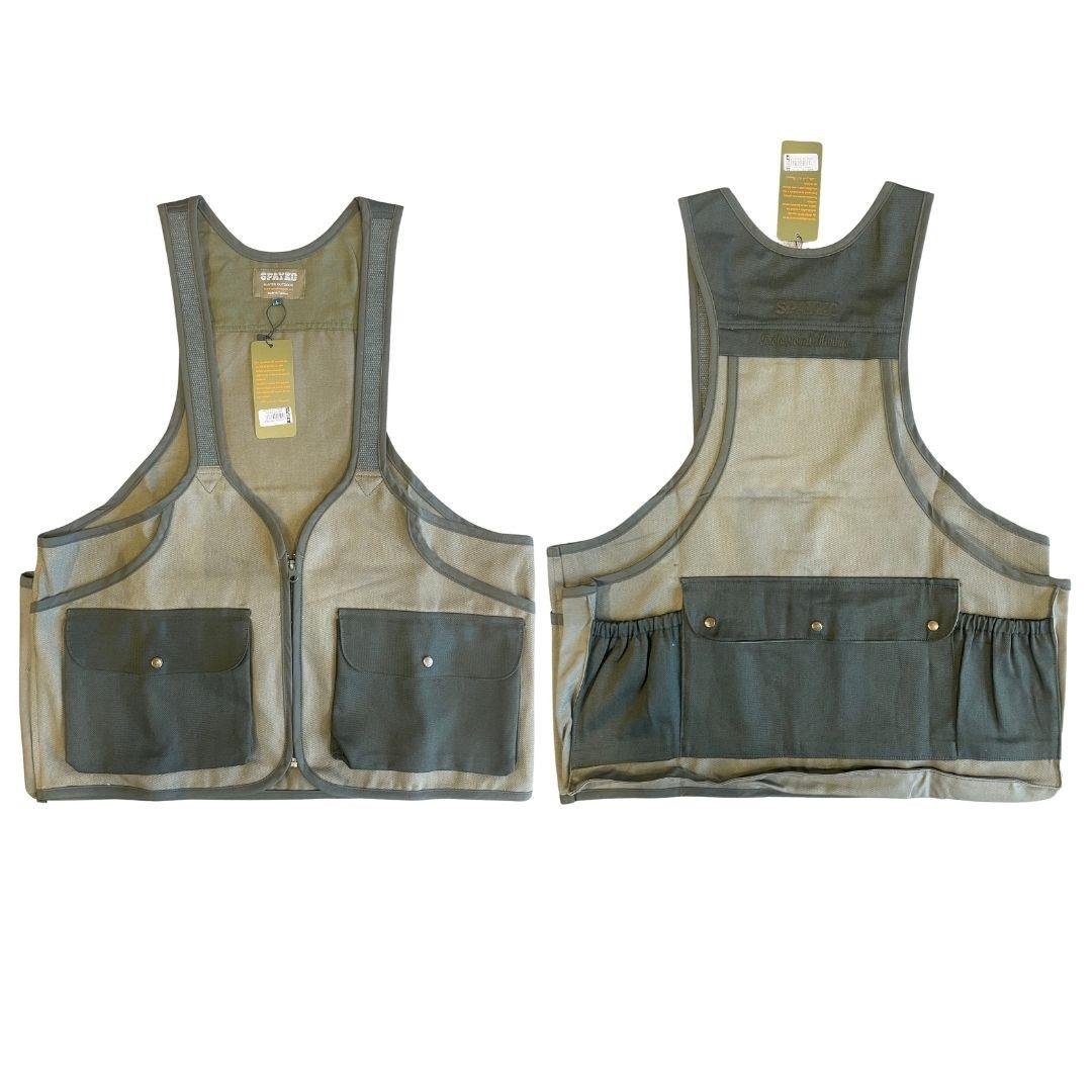 Spayko Askılı Haki  Avcı Yeleği S