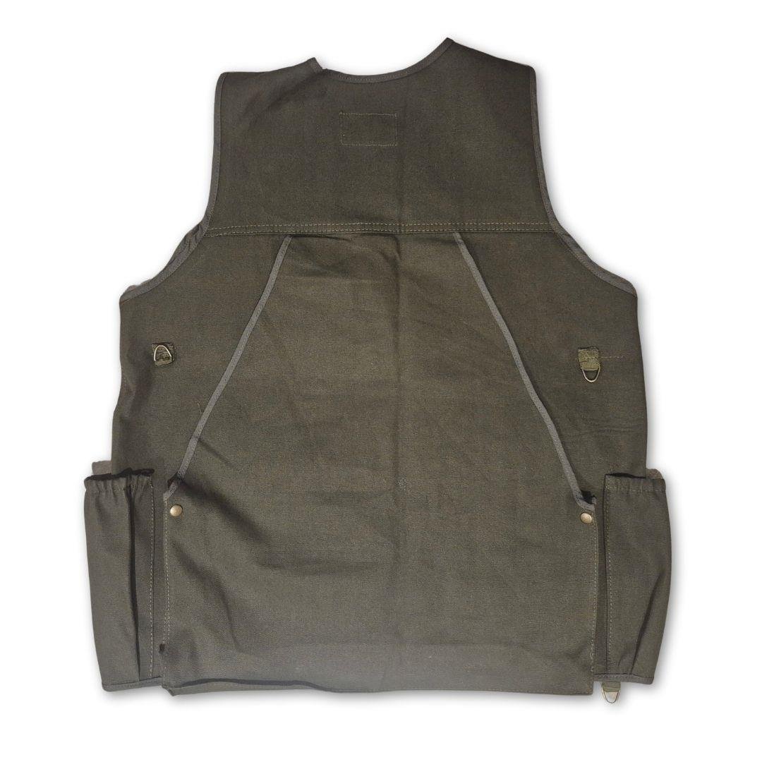 Spayko Haki Kapaklı Fişeklikli Avcı Yeleği XL